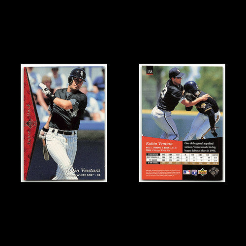 Robin Ventura #138 1995 Upper Deck SP Chicago White Sox Baseball Card MLB NM