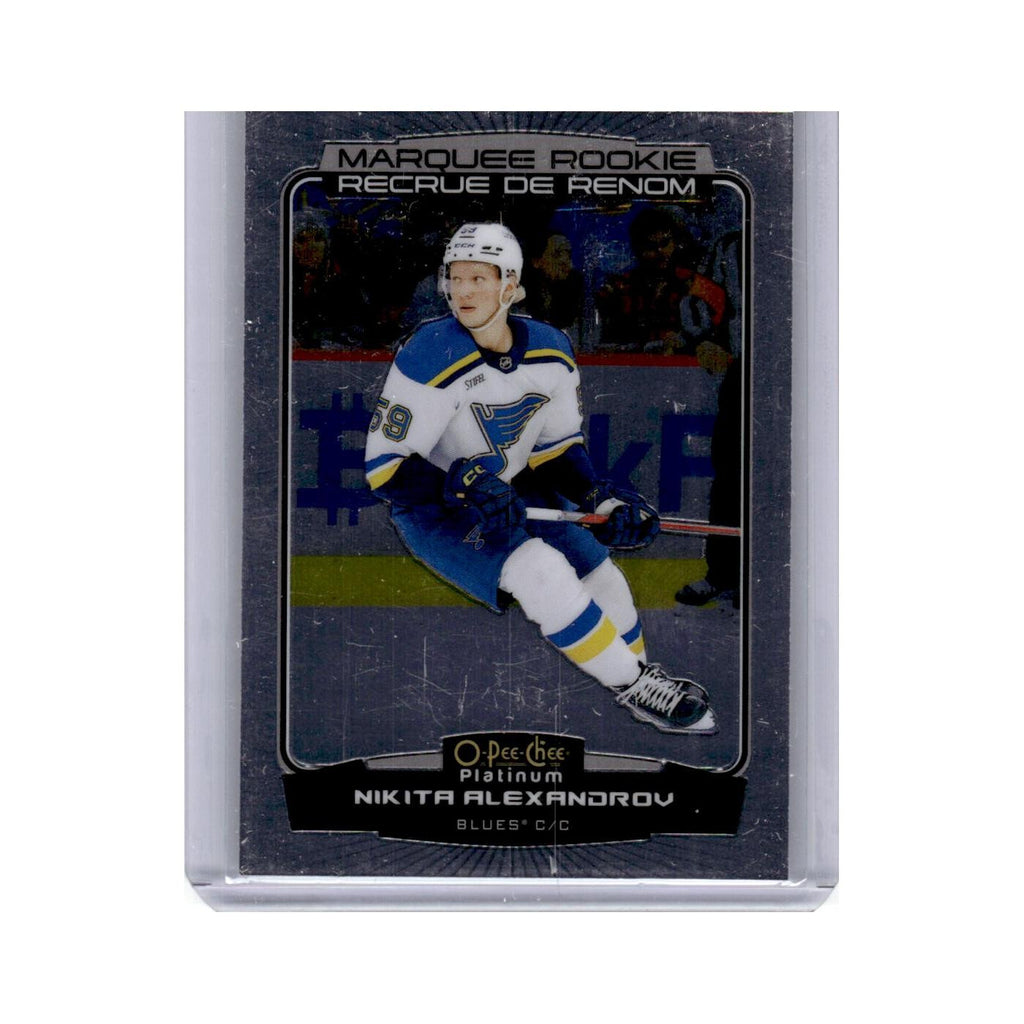Nikita Alexandrov Rookie 2022 O-Pee-Chee Platinum #264 St. Louis Blues NM