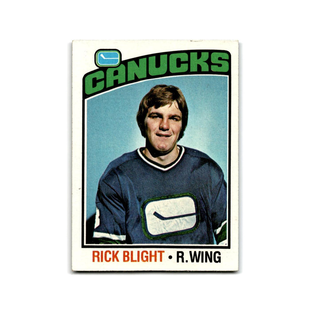 1976 Topps Rick Blight RC Vancouver Canucks #238