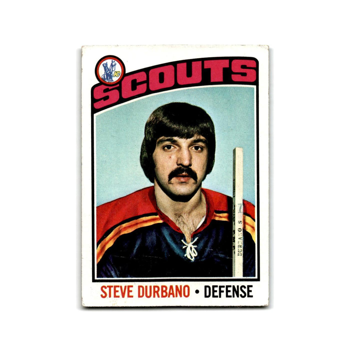 1976 Topps Steve Durbano Kansas City Scouts #19