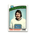 1976 Topps Dennis Ververgaert Vancouver Canucks #175