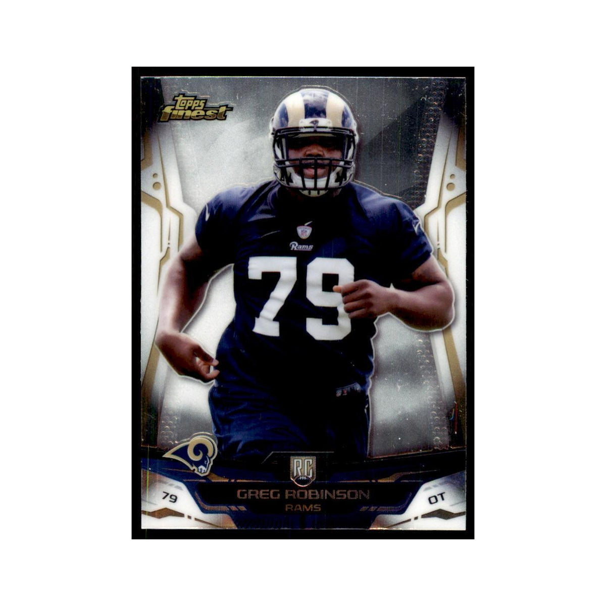 2014 Finest Greg Robinson RC Football Cards #107