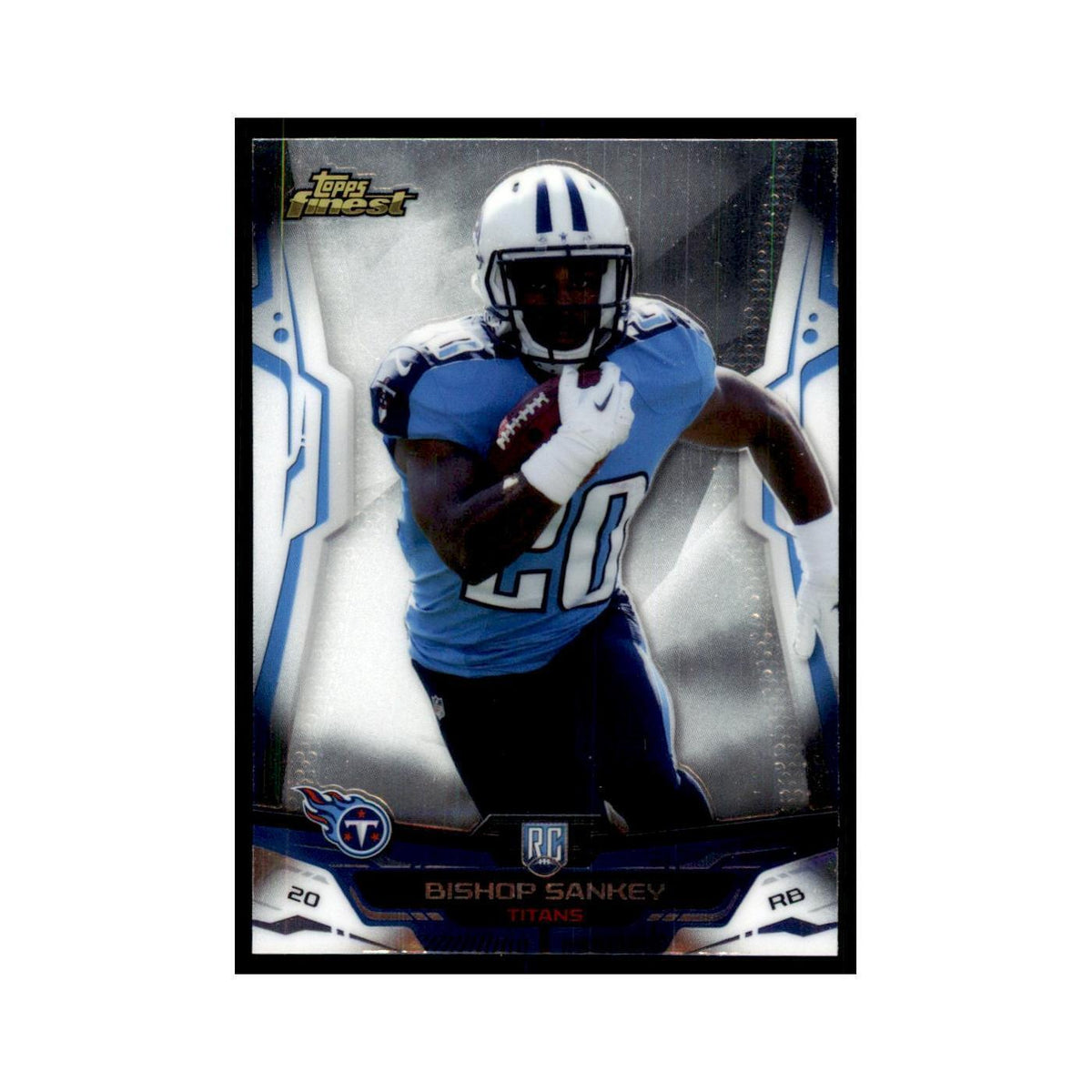 2014 Finest Bishop Sankey RC Football Cards #143