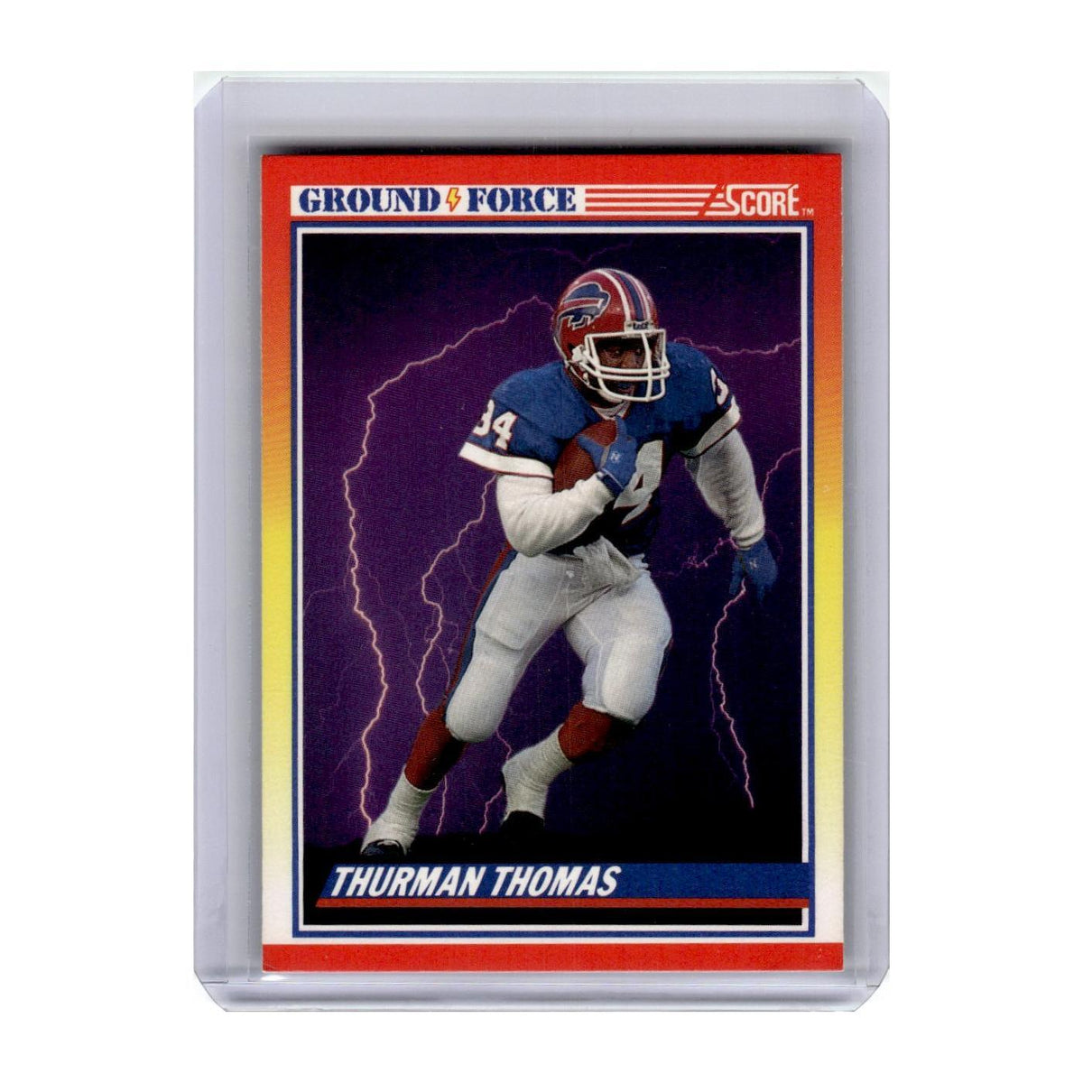 1990 Score Thurman Thomas Bills #322