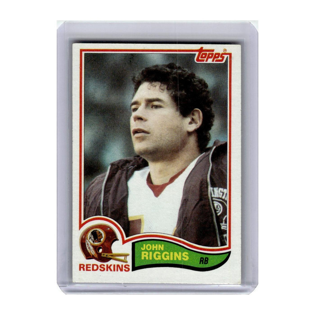 1982 Topps John Riggins Redskins #520