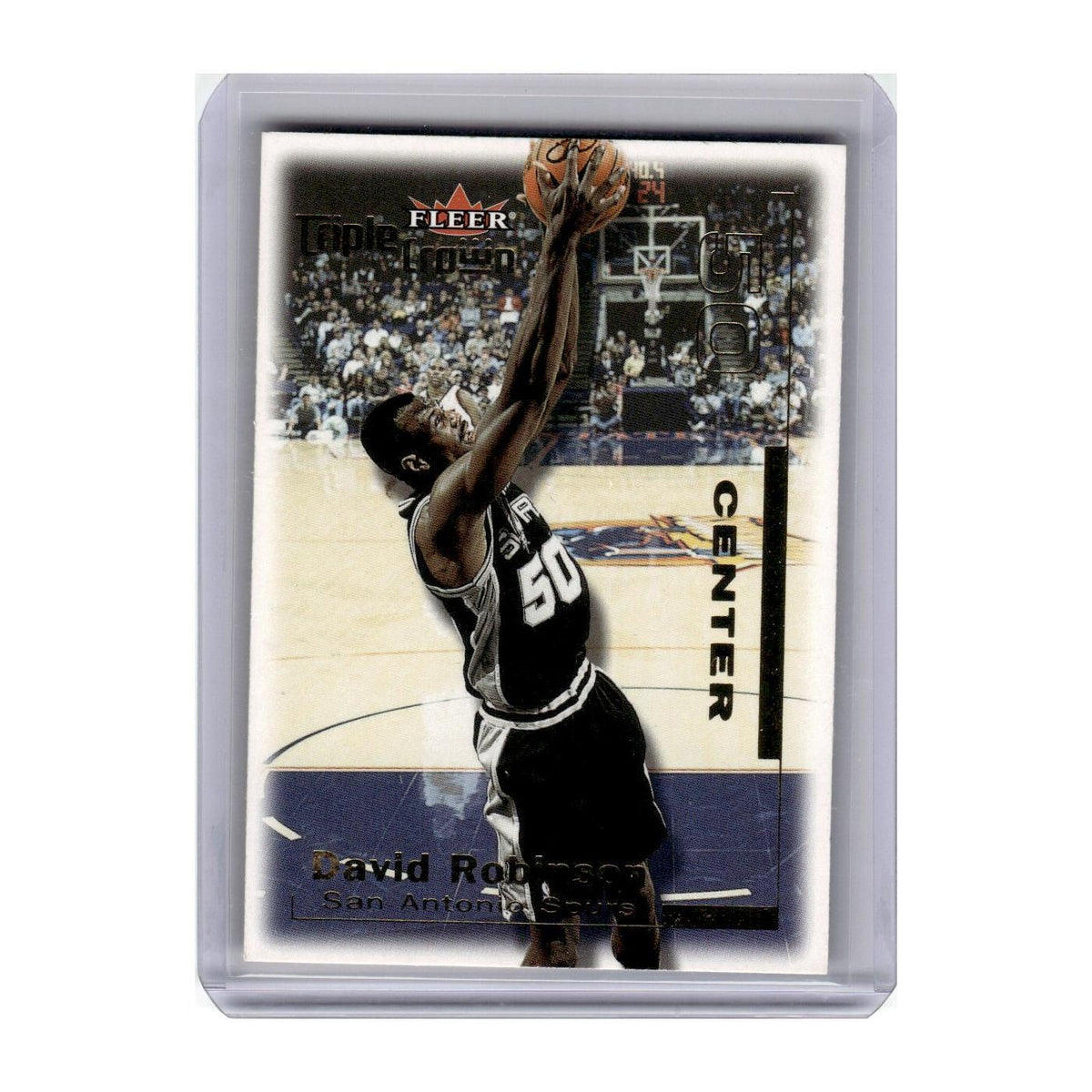 2000 Fleer Triple Crown David Robinson Spurs #215
