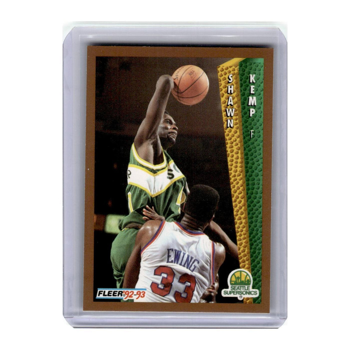 1992 Fleer Shawn Kemp Seattle SuperSonics #213
