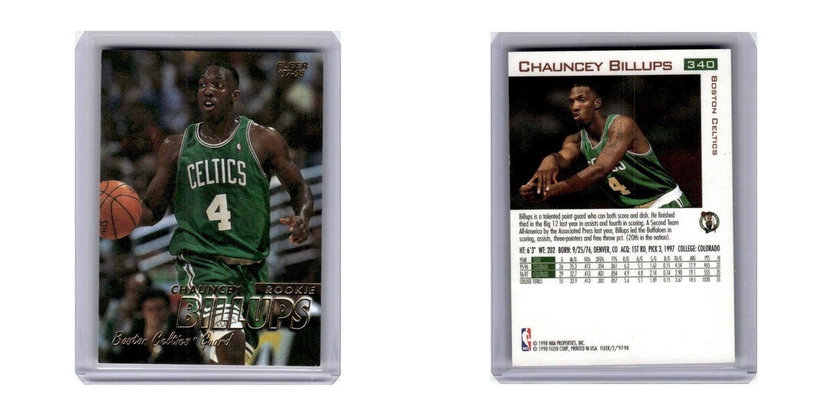 1997 Fleer Chauncey Billups Celtics #340