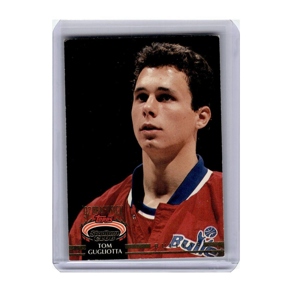 1992 Stadium Club Tom Gugliotta Washington Bullets #288