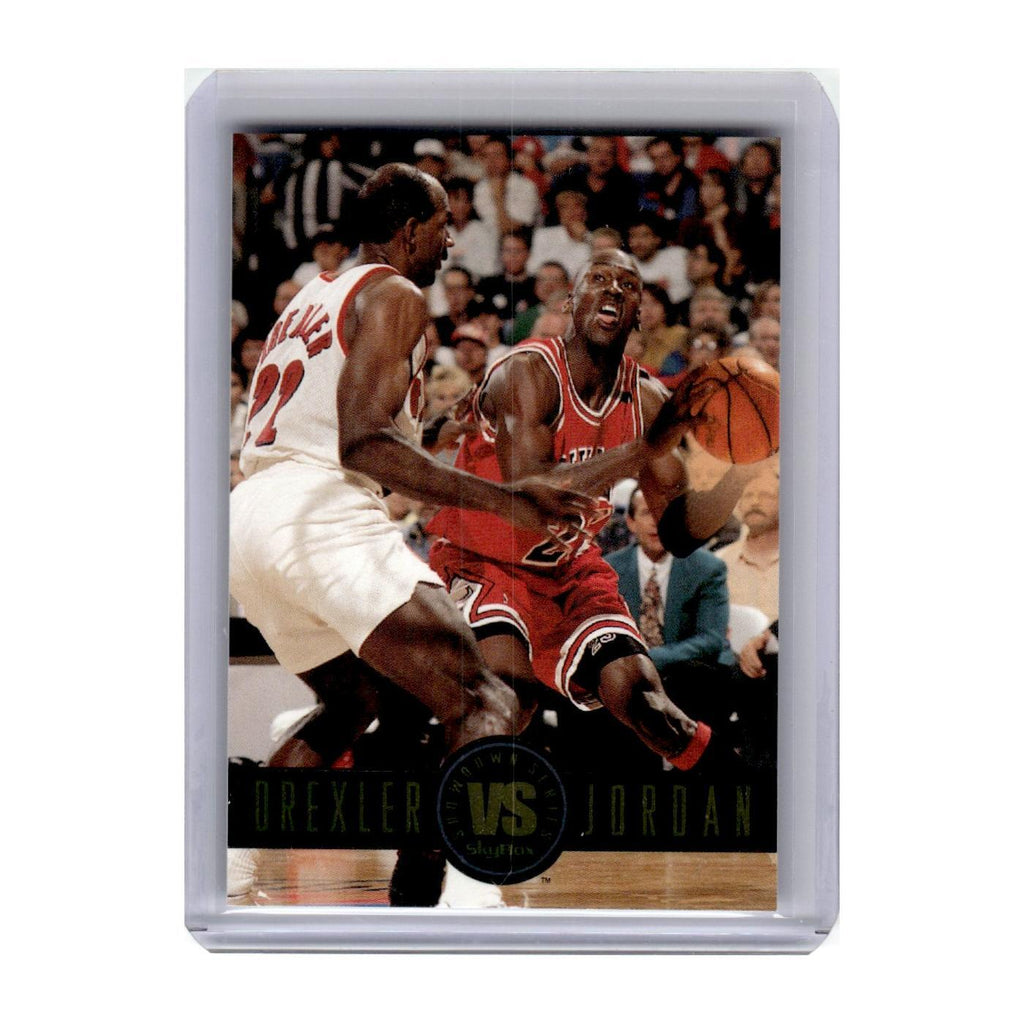 1993 Skybox Showdown Series Drexler/Bulls #SS11