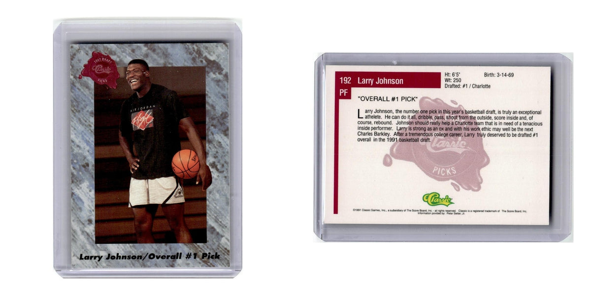 1991 Classic Larry Johnson #192