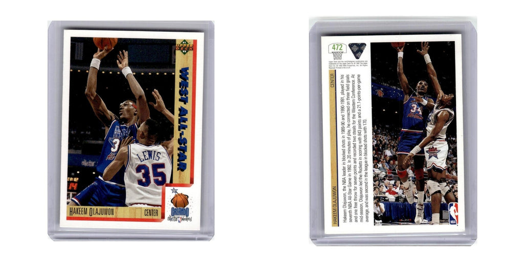 1991 Upper Deck Hakeem Olajuwon #472