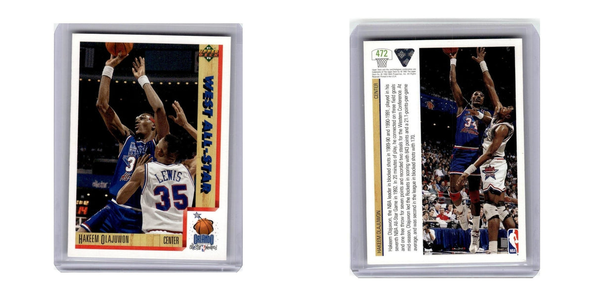 1991 Upper Deck Hakeem Olajuwon #472