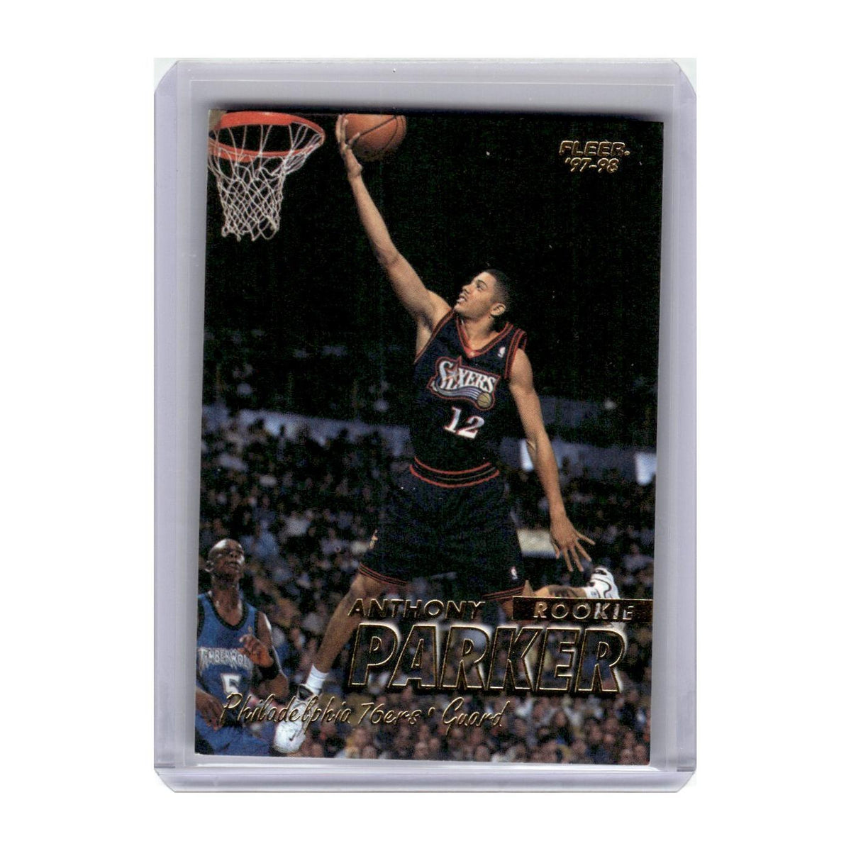 1997 Fleer Anthony Parker 76ers #313