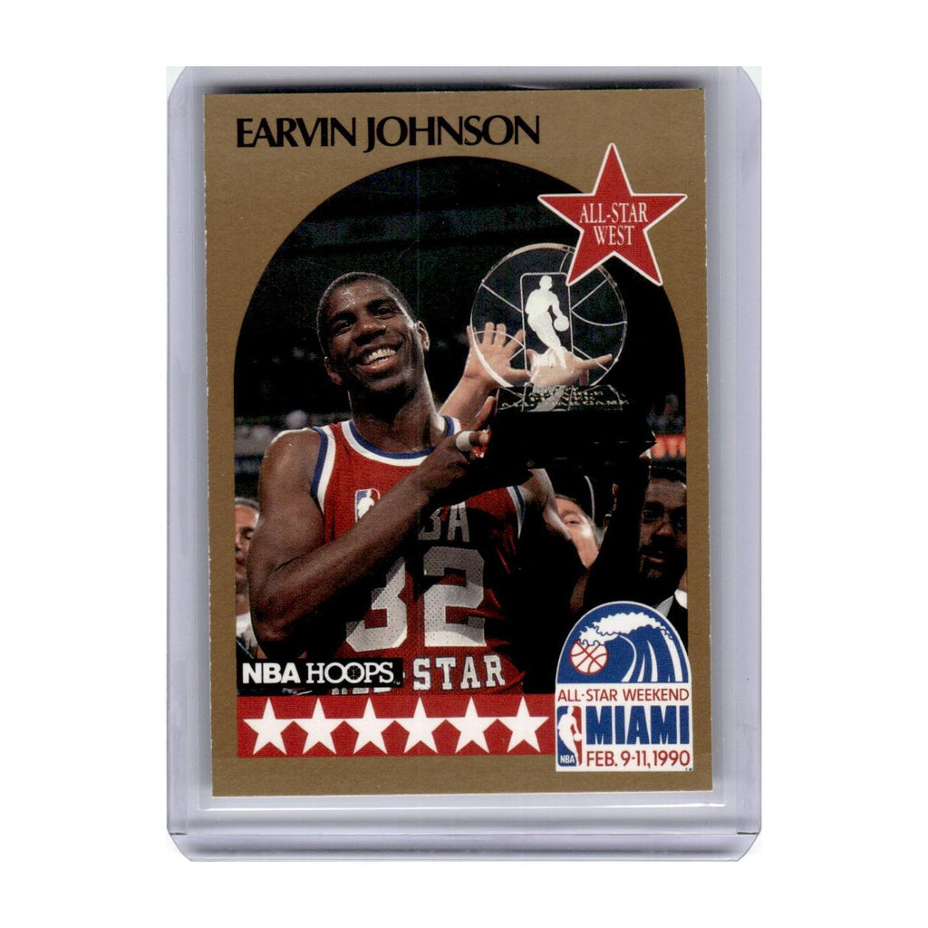 1990 Hoops Earvin Johnson Lakers #18