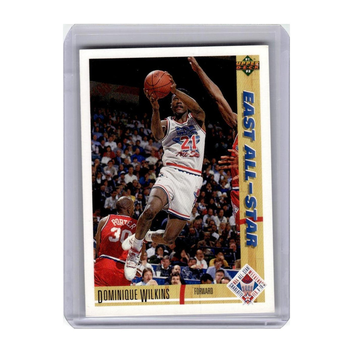 1991 Upper Deck Dominique Wilkins Hawks #66