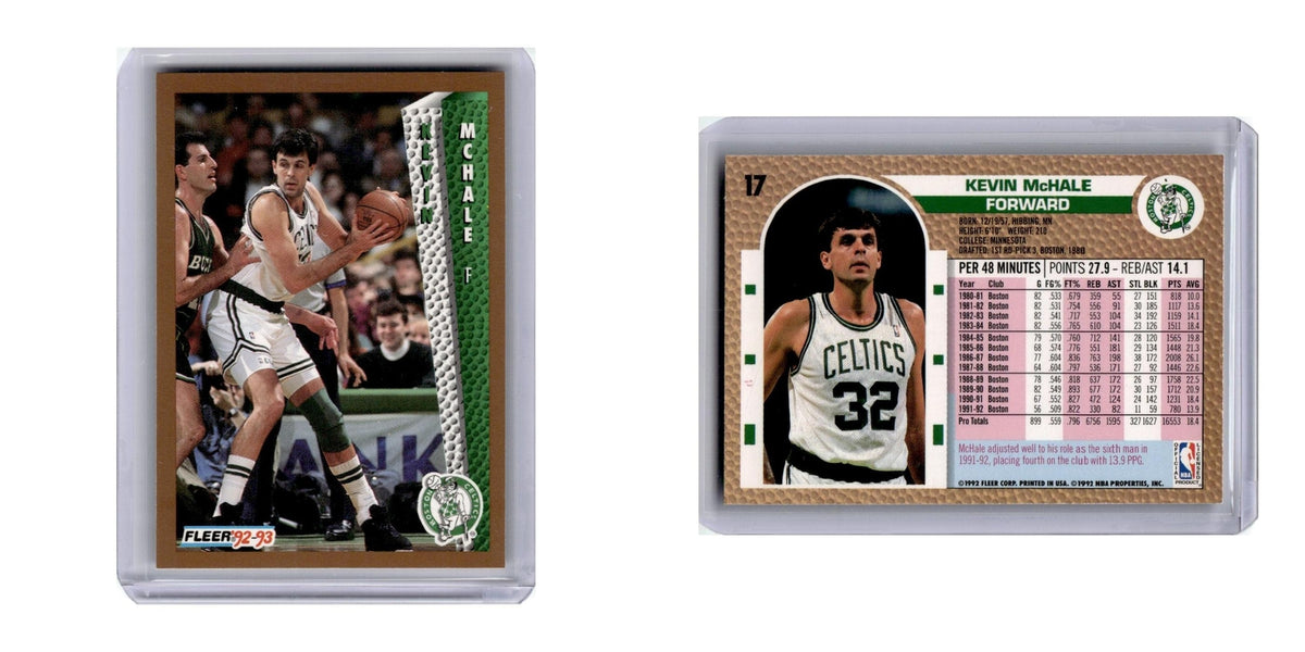 1992 Fleer Kevin McHale Celtics #17
