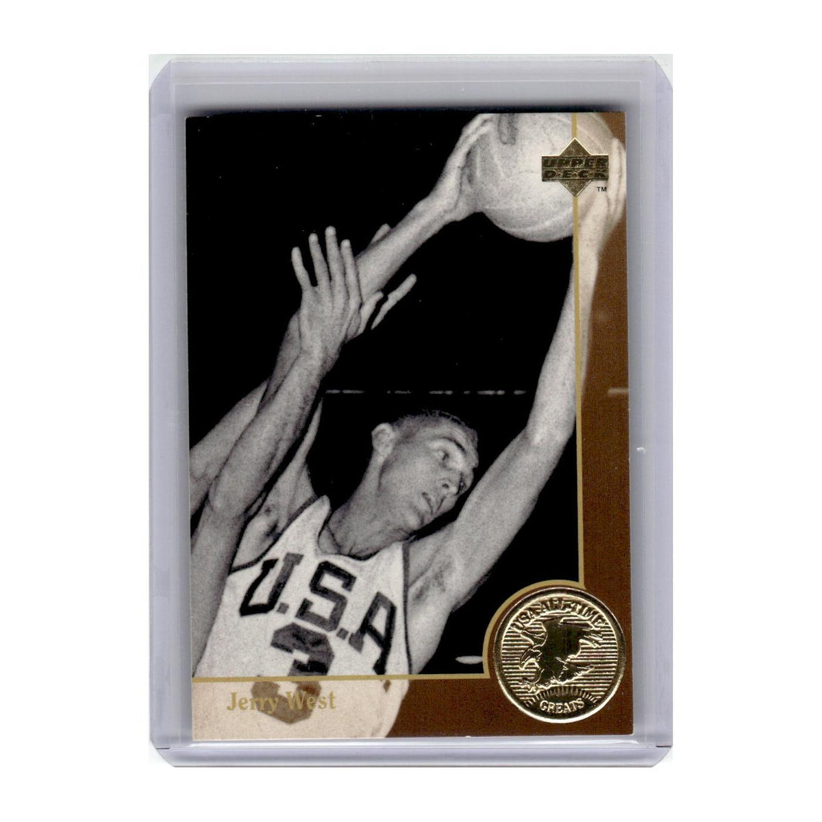 1994 Upper Deck USA All Time Greats Jerry West #87