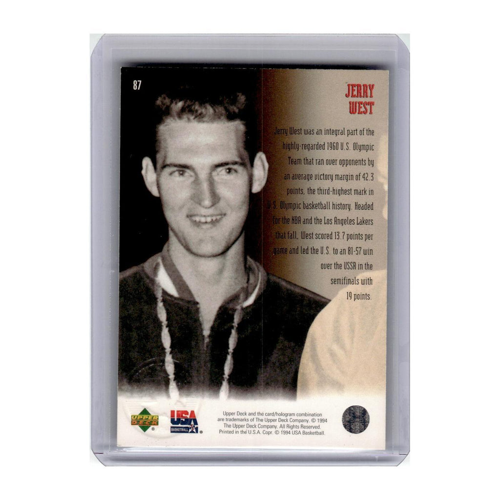 1994 Upper Deck USA All Time Greats Jerry West #87