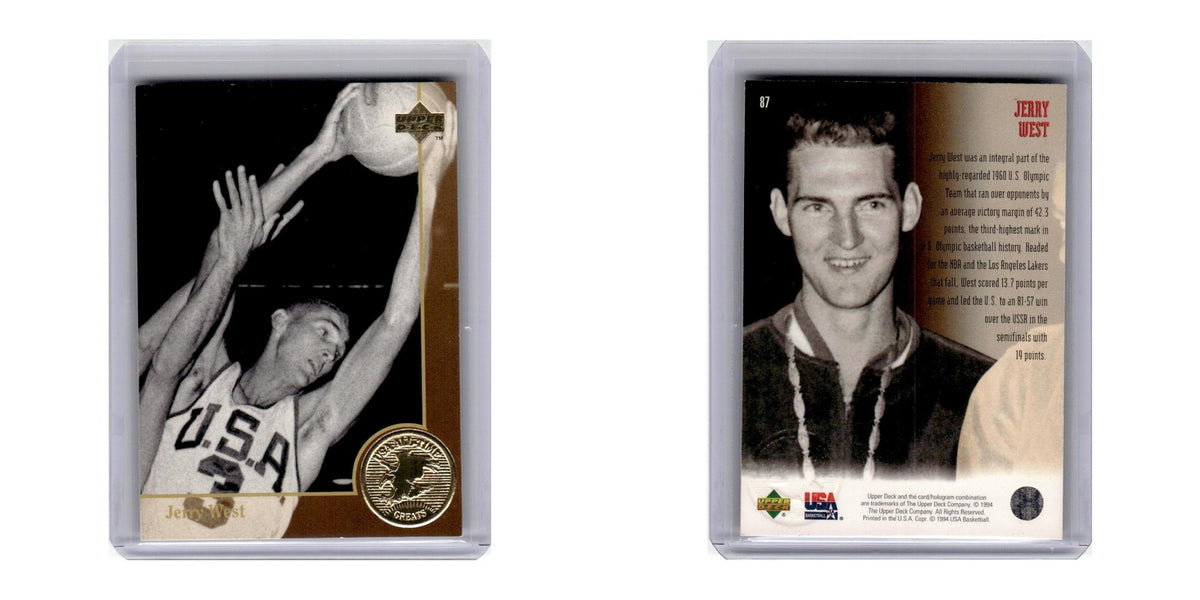 1994 Upper Deck USA All Time Greats Jerry West #87