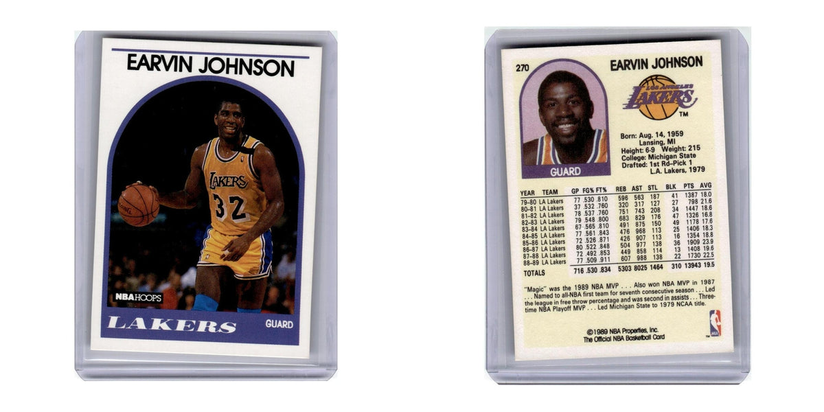1989 Hoops Earvin Johnson Lakers #270