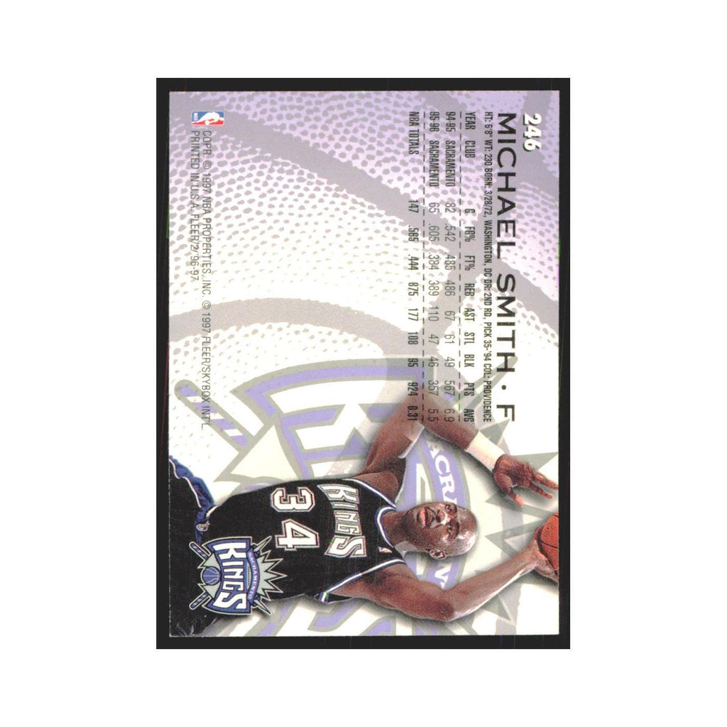 1996 Fleer Michael Smith Kings #246