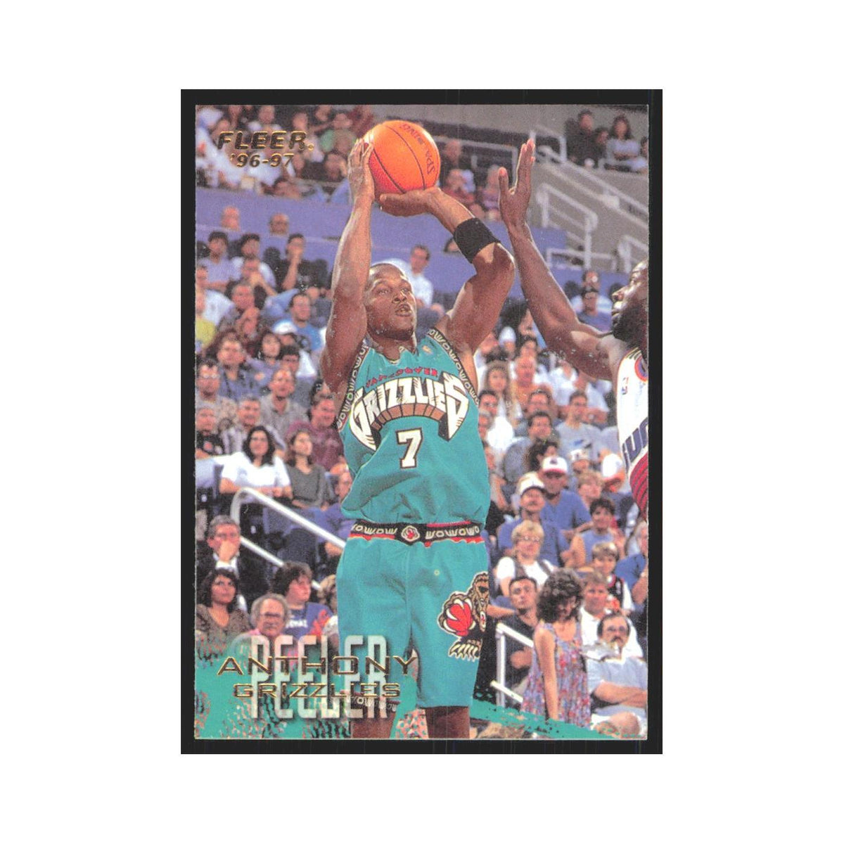 1996 Fleer Anthony Peeler Vancouver Grizzlies #263