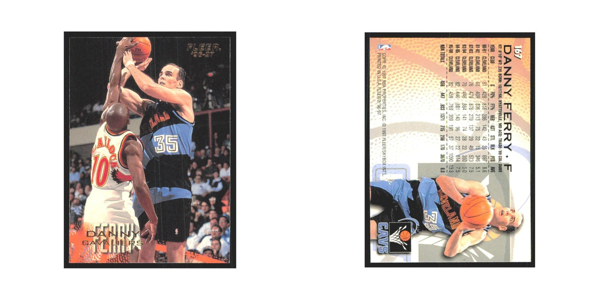 1996 Fleer Danny Ferry Cavaliers #167