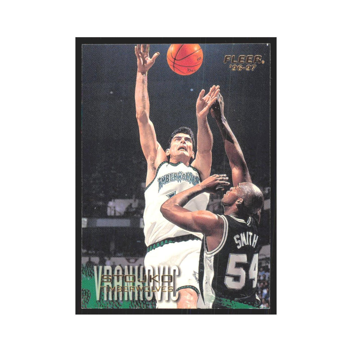 1996 Fleer Stojko Vrankovic Timberwolves #220