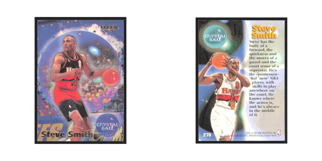 1996 Fleer Steve Smith Hawks #276