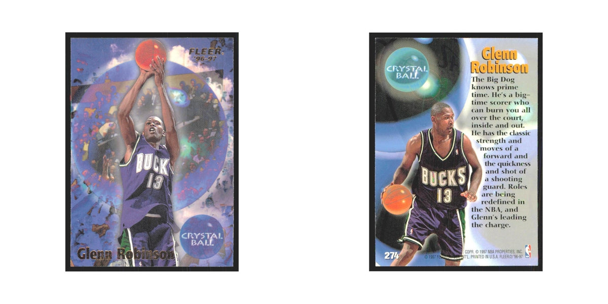 1996 Fleer Glenn Robinson Bucks #274