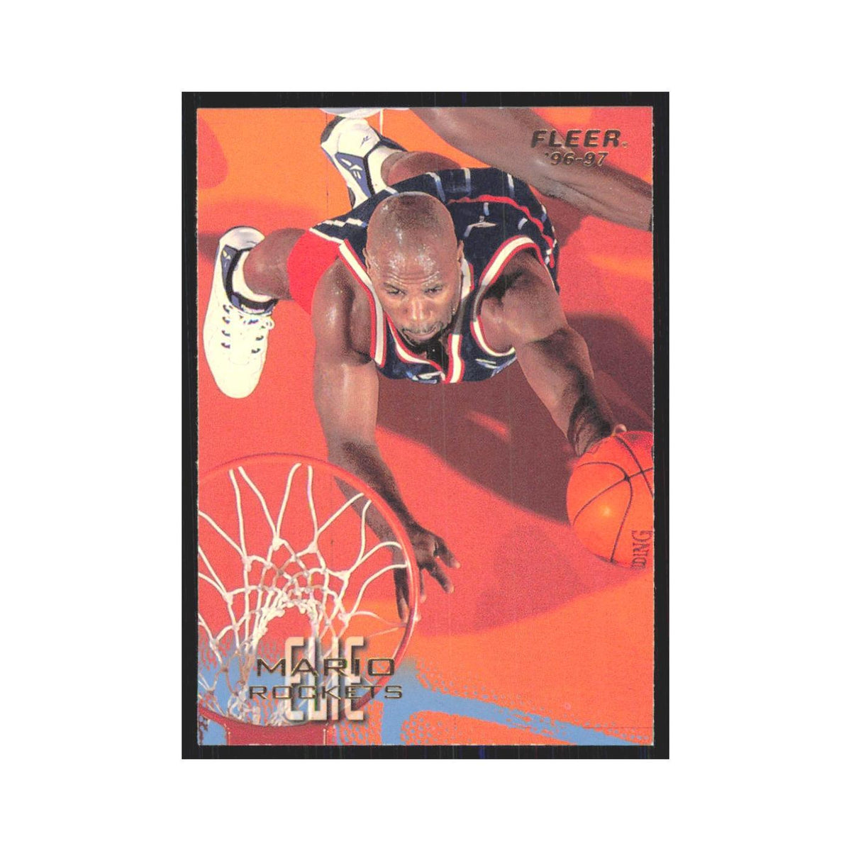 1996 Fleer Mario Elie Rockets #191