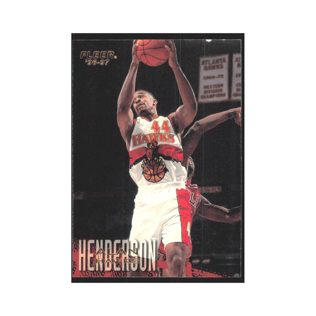 1996 Fleer Alan Henderson Hawks #151