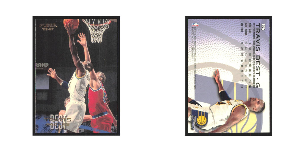 1996 Fleer Travis Best Pacers #196