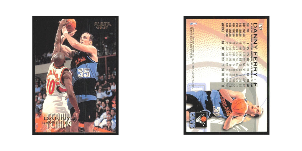 1996 Fleer Danny Ferry Cavaliers #167