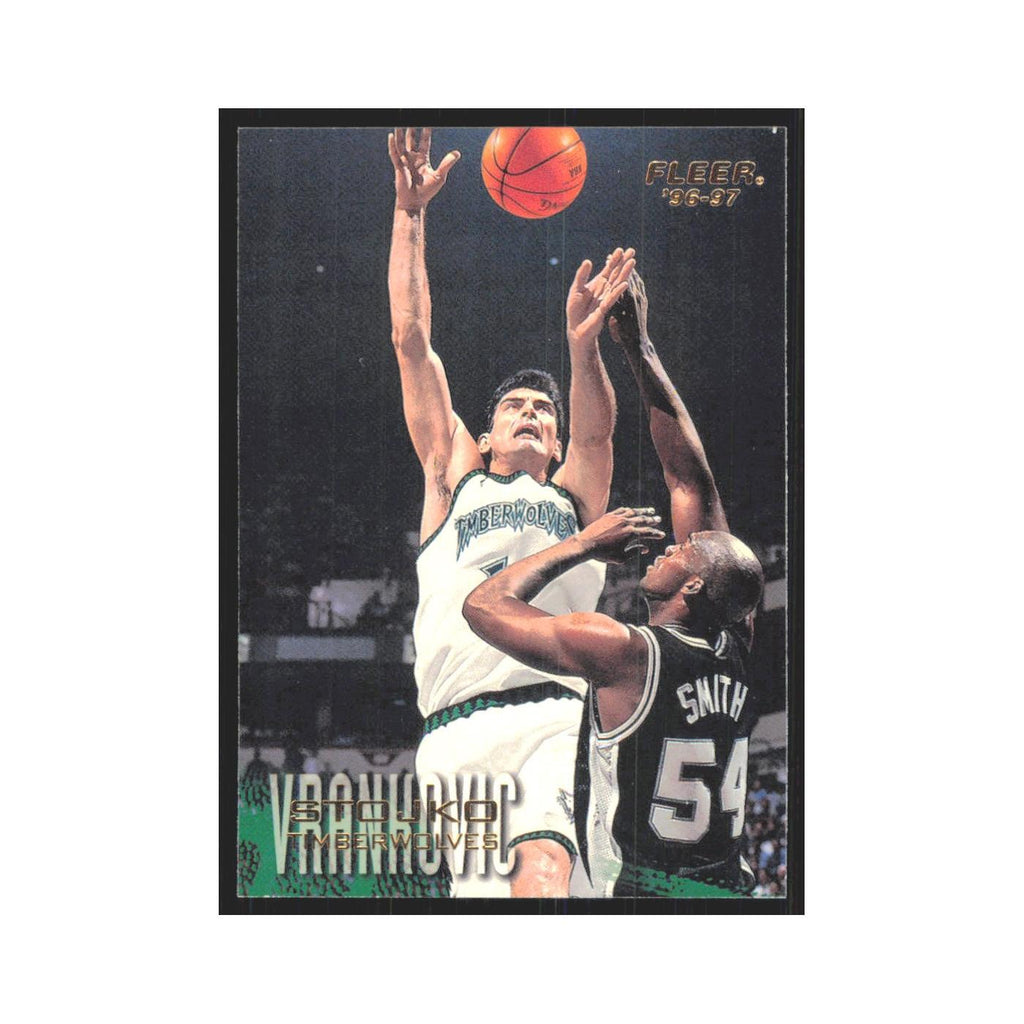 1996 Fleer Stojko Vrankovic Timberwolves #220