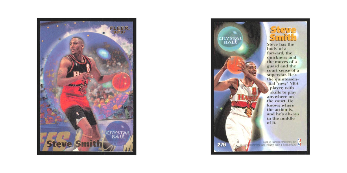 1996 Fleer Steve Smith Hawks #276