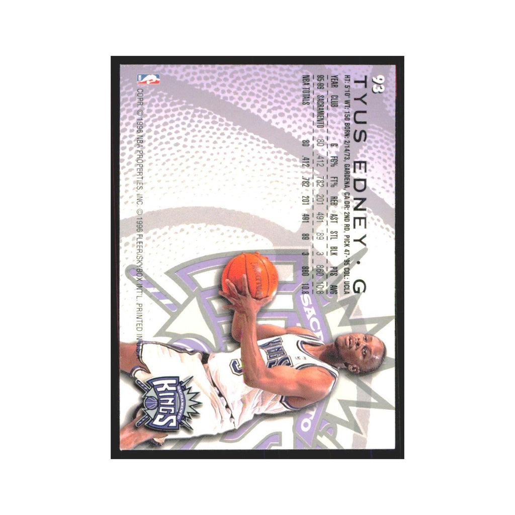 1996 Fleer Tyus Edney Kings #93