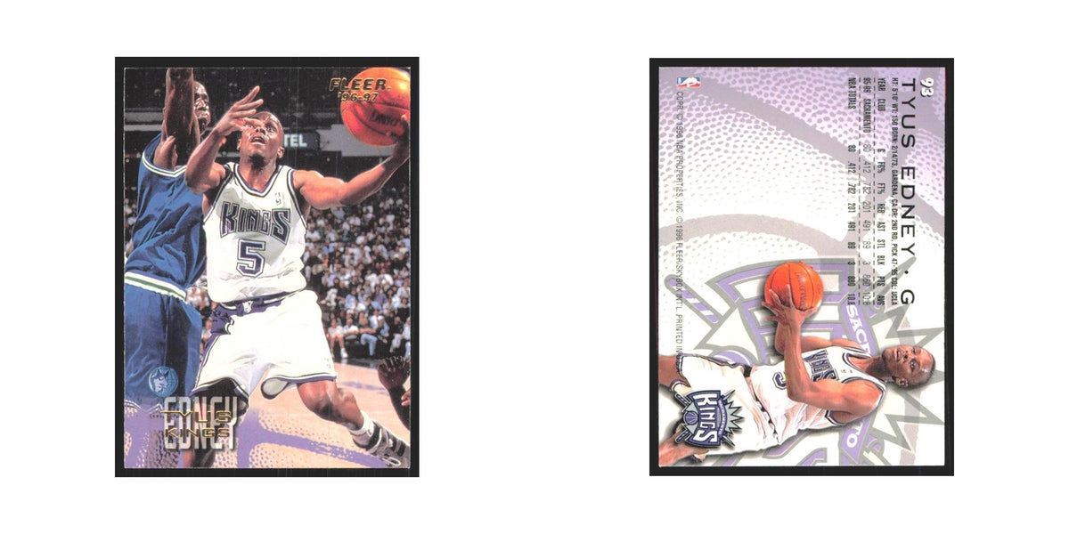 1996 Fleer Tyus Edney Kings #93