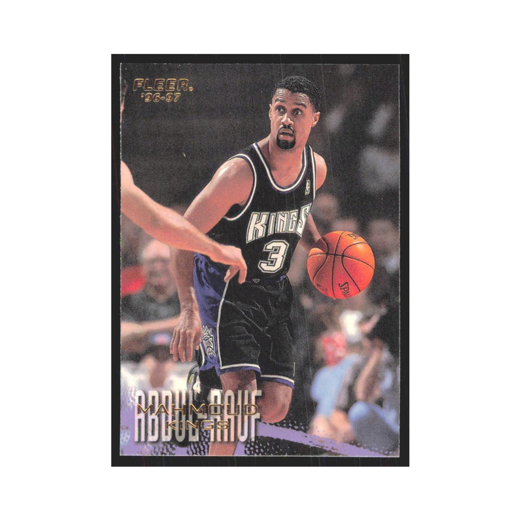 1996 Fleer Mahmoud Abdul-Rauf Kings #245