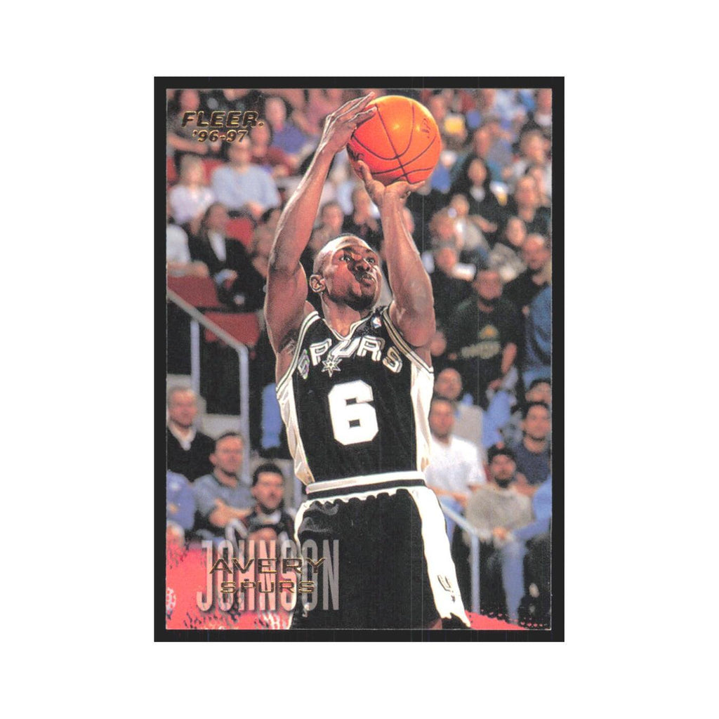 1996 Fleer Avery Johnson Spurs #99