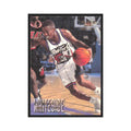 1996 Fleer Donald Whiteside RC Raptors #256