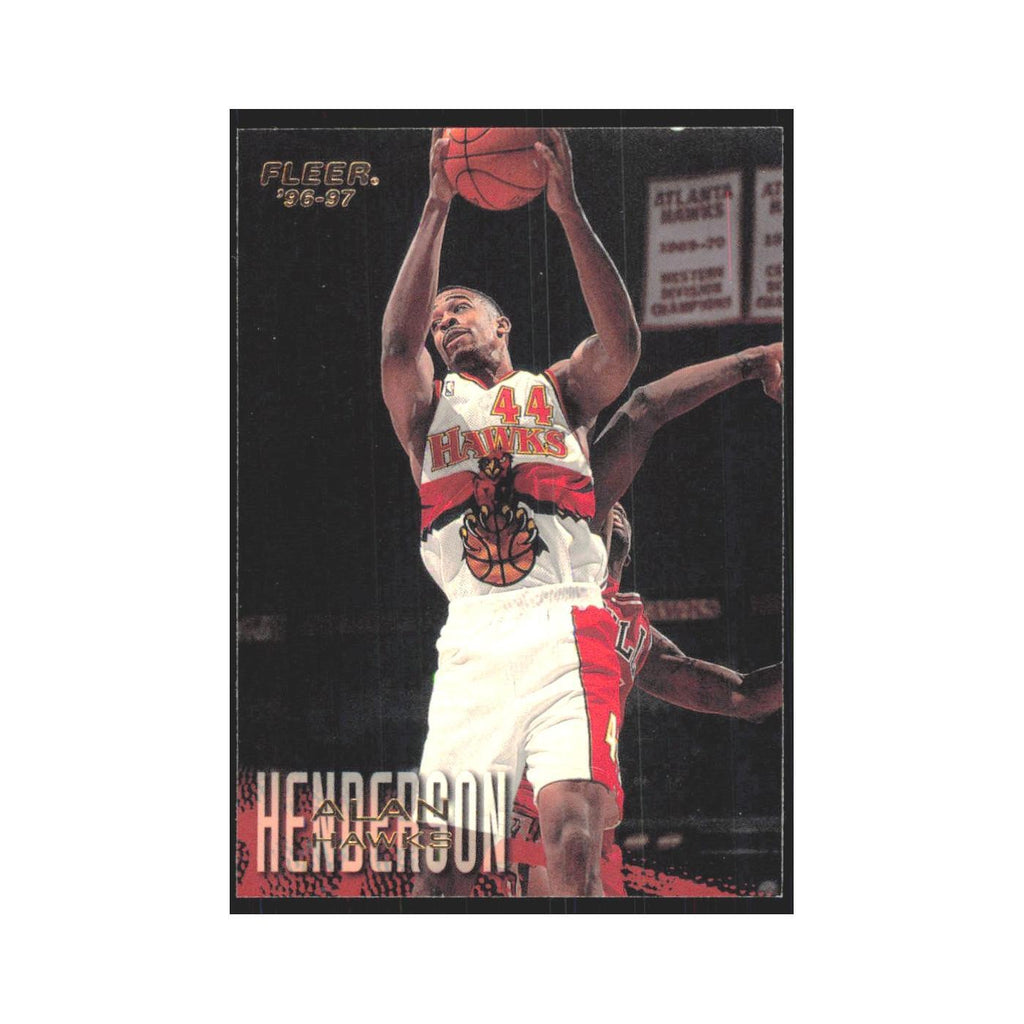 1996 Fleer Alan Henderson Hawks #151