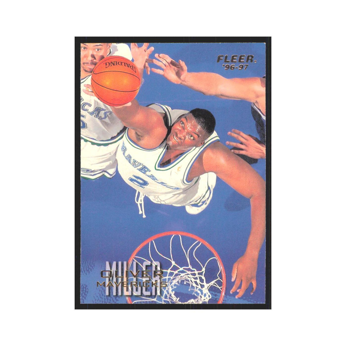 1996 Fleer Oliver Miller Mavericks #172
