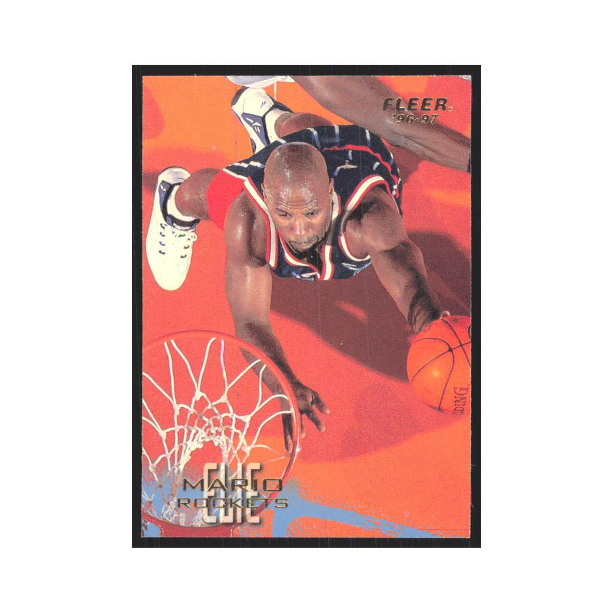 1996 Fleer Mario Elie Rockets #191
