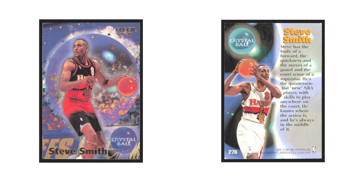 1996 Fleer Steve Smith Hawks #276