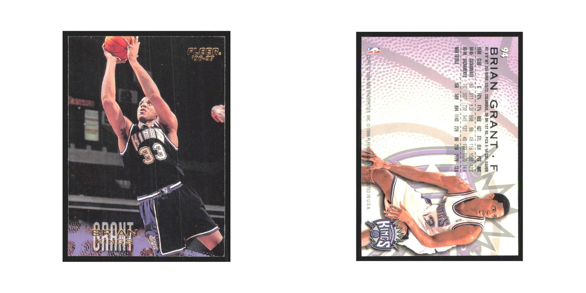 1996 Fleer Brian Grant Kings #94