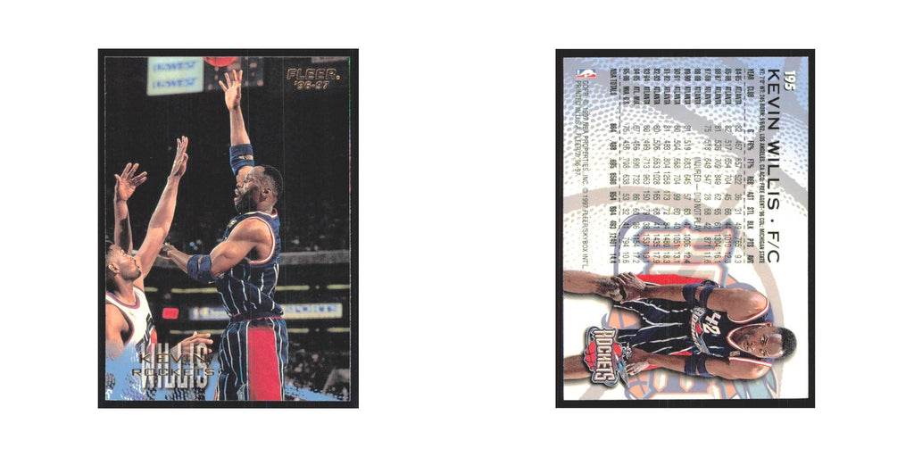 1996 Fleer Kevin Willis Rockets #195
