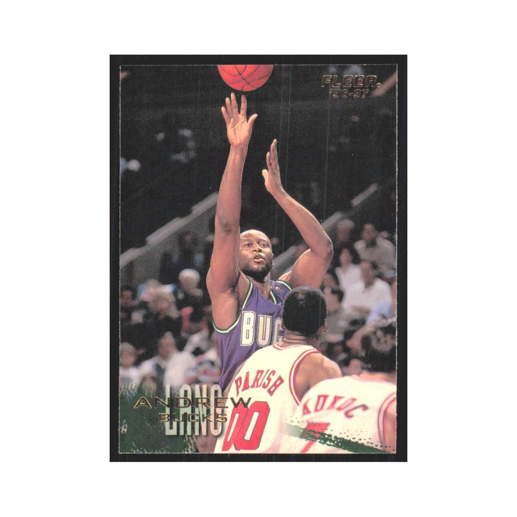 1996 Fleer Andrew Lang Bucks #214