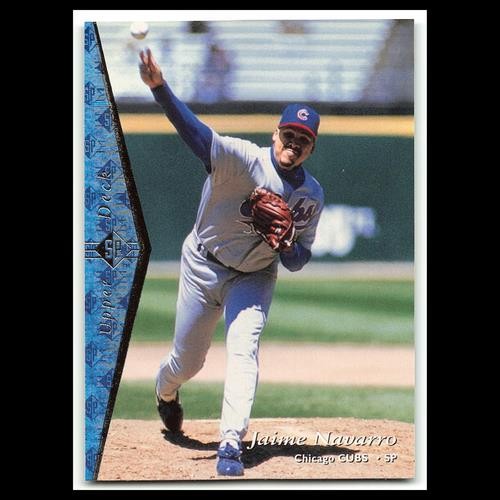 Jaime Navarro #36 1995 Upper Deck SP Chicago Cubs Baseball Card MLB NM